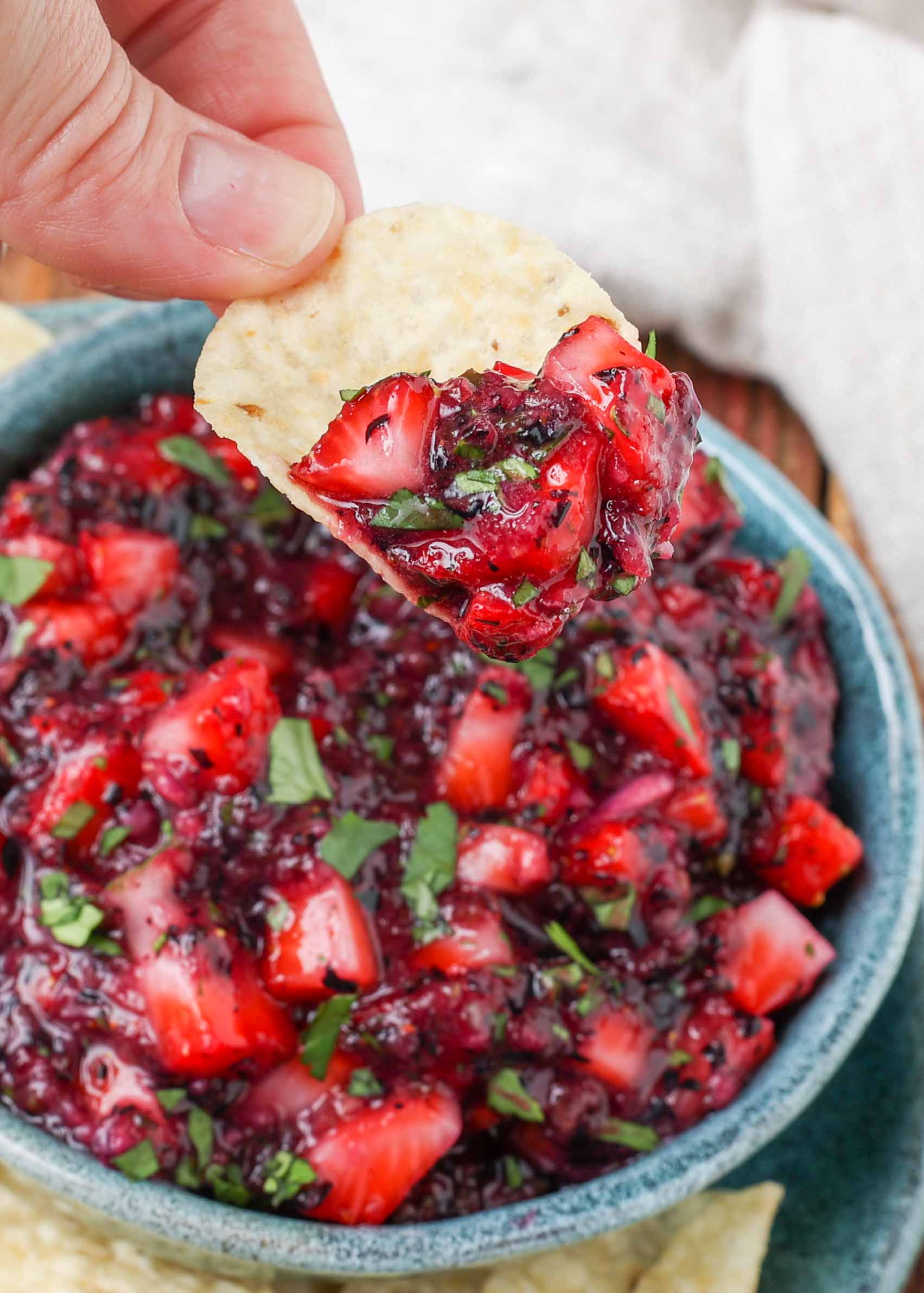 Superfood Blueberry Salsa: Defy Convention with This Healthy Twist